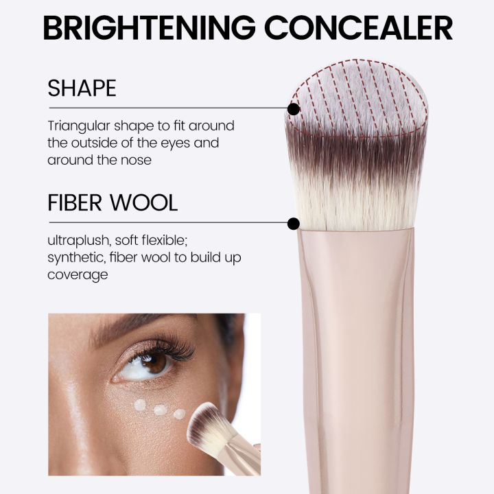 MAANGE%20Under%20Eye%20Concealer%20Makeup%20Brush%20Triangle%20Foundation%20Brush%20for%20Liquid%20Cream%20Blending%20Concealing%20Cosmetic%20Makeup%20Tools%20-%20Image%202