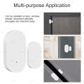 Zigbee Smart Door Window Contact Sensor Wireless Detectors Open/Close Works with Alexa Google Home Zigbee2MQTT Home Assistant. 