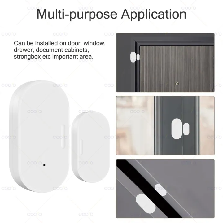 Zigbee%20Smart%20Door%20Window%20Contact%20Sensor%20Wireless%20Detectors%20Open/Close%20Works%20with%20Alexa%20Google%20Home%20Zigbee2MQTT%20Home%20Assistant%20-%20Image%204