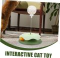 Interactive Cat Toy Indoor Exercise Spring Toy for Cats Treat Dispenser. 