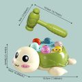 Montessori Baby Toys Toddler Educational Birthday Gifts Animal Theme Knocking Game Parent Child Board Hammering Cartoon Games. 