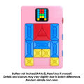 Huarong Road Magnetic Suction Block Sliding Puzzle for CHILDREN's Logical Thinking Training Brain-burning Board Game Toys.