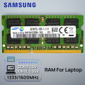 Samsung Laptop Memory DDR3L 1.35V / DDR3 1.5V 1333 1600 MT/s MHz 4GB 8GB RAM 204pin SO-DIMM Memory Stick for Laptop Notebook. 