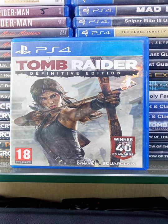 Playstation 4 Game Tomb Raider PS4 dvd Tomb Rider definitive edition