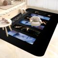 The Vampire Diaries Damon Salvatore Bathroom Mat INS Style Soft Bedroom Floor House Laundry Room Mat Anti-skid Welcome Doormat. 