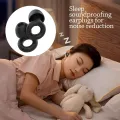 New Silicone Swimming Earplug Sleep Noise Ear Plug Canceling Noise Reduction Supplies Soundproof Noise Canceling Earplugs. 