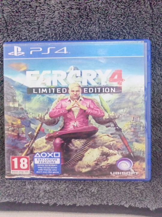Playstation 4 Game Farcry 4 Ps4 dvd Far cry 4