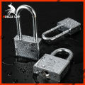 Muscle cow padlock 30mm 40mm 50mm key with 3 keys silver. 