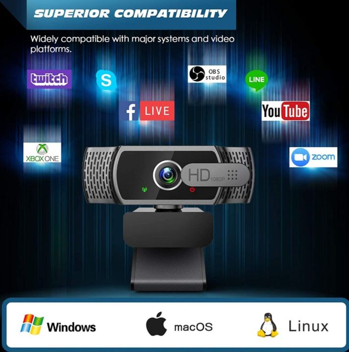 Eyonme%20W6%20USB%20Webcam%20Full%20HD%201080P%20Webcams%20Camera%20Digital%20Web%20Cam%20With%20Mircophone%20For%20Pc%20Computer%20Laptop%20Auto%20Focus%20Webcam%20Camera%20-%20Image%203