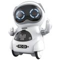 Mini Children's Robot Can Talk Interactive Dialogue Voice Recognition Recording Singing and Dancing Storytelling  Smart RobotToy. 