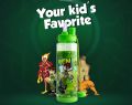 Cute Water Bottle For School Kids Boys, Girls, BPA FREE Tritan & Leak Proof & Easy Clean & Carry Handle, 23oz/ 680ml. 