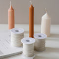 50m&61m Cotton Candle Wick 21-45 Thread Low Smoke ECO-friendly Wicks DIY Making Tool Whole Roll Roller Degrease Candles Wick. 