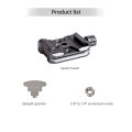 Aluminum Alloy Quick Release QR Plate Clamp with Arca QR Plate Slot 3/8-inch & 1/4-inch Screw Hole for  RS2/RSC2/RS3 QR Plate. 
