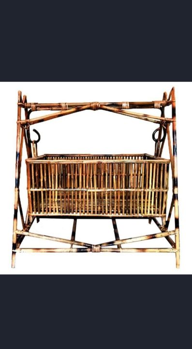 Baby Cot Bet ko Kokro Cane Baby Cot