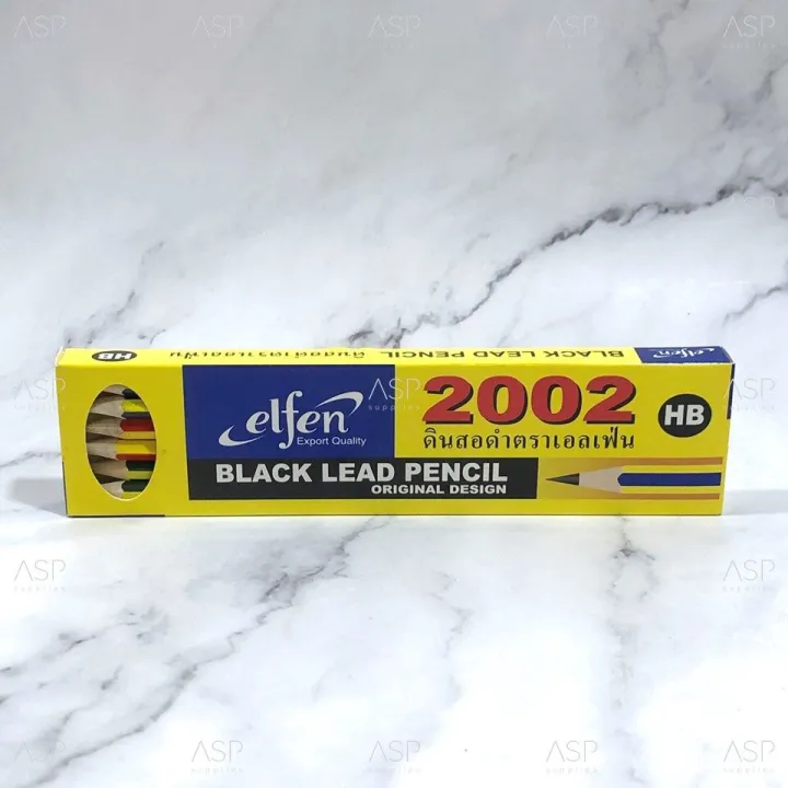 Elfen%20wood%20pencil%20with%20Eraser%20(12%20PCs/box)%20colored%20pencils%20assorted%20colours%20-%20Image%202