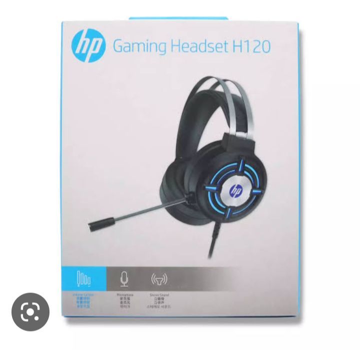 Hp H120 Usb  Gaming Headset with Mic Control (black)