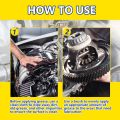 SIKEZHAN Gear Lubricating Grease – NLGI #2 Damping Grease for Gears, Bearings and Mechanical Parts with Applicator Brush. 