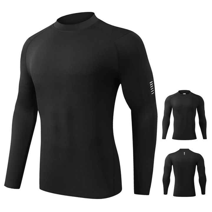 Kitty%20mall%20men's%20long%20sleeve%20sports%20shirt%20Pro%20Combat%20compression%20shirt%20reflective%20logo%20on%20sleeve%20%5Bkanom%5D%20Ready%20to%20ship%5D%20-%20Image%203