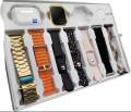 i20 Ultra Max Suit Smart Watch 10-in-1 set, 2.3" Large Screen, 7 Straps, AirPods 2 included , android/ OIS compatible, Bluetooth calling.. original product. 