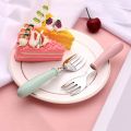 3pcs Children Spoon Forks Box Kids Stainless Steel Kids Cutlery Portable Baby Feeding Utensils Baby Spoons Baby Tableware Set. 