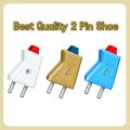 EU European 2 Pin Shoe Plug for electrical socket. 