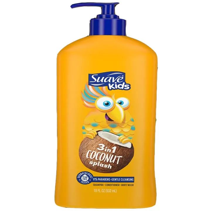 Suave%20Kids%203-in-1%20Smoothing%20Coconut%20Splash%20Shampoo%20+%20Conditioner%20+%20Body%20Wash%20,%20532ml%20-%20Image%204