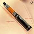 Deluxe Yellow Acrylic Fountain Pen/Ball pen for Elegant Calligraphy & Stylish Collection - Suitable for All Skill Levels,. 