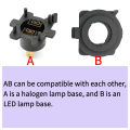 H7 LED Headlight Bulb Holder Adapter Socket Base Holders Clip G14H-51-0X7 for Mazda 3 5 6 MX-5 CX-5 CX-7 RX-8. 