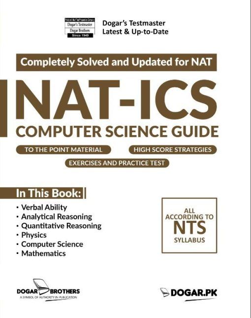 Dogar NAT ICS Computer Science Group Guide 2026 Edition / NAT ICS book / NAT Computer Science Group Guide / NAT ICS