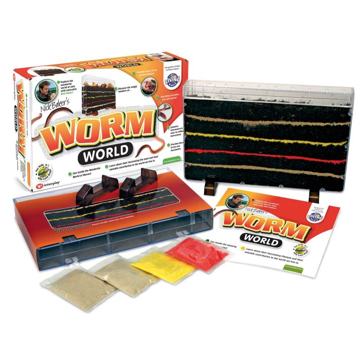 MY LIVING WORLD (WORM WOLRD) first time in Pakistan kids education science kit