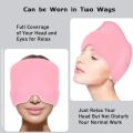 Cooling Gel Headache Relief Cap – 2-in-1 Ice Head Wrap for Migraine, Stress, and Eye Relaxation | Reusable Cold Compress for Head, Eyes & Forehead Pain Relief | Hot & Cold Therapy Cap by Gadget Xpres. 