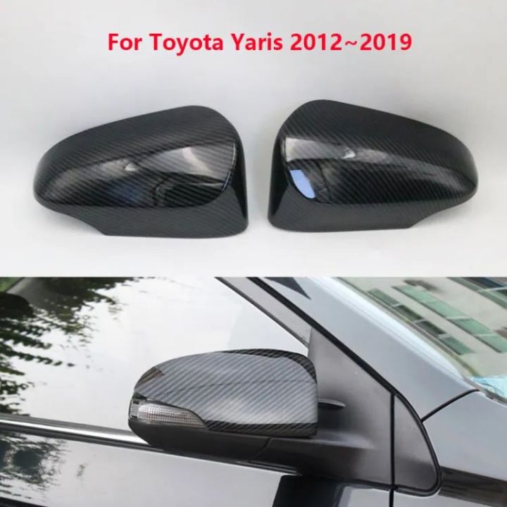 toyota%20yaris%20side%20mirror%20covers%20carbon%20fiber%20-%20Image%204