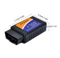 ELM327 V2.1 OBD2 Scanner Bluetooth Car Diagnostic Tool For Android /IOS Code Reader Automotive Fault Detector. 