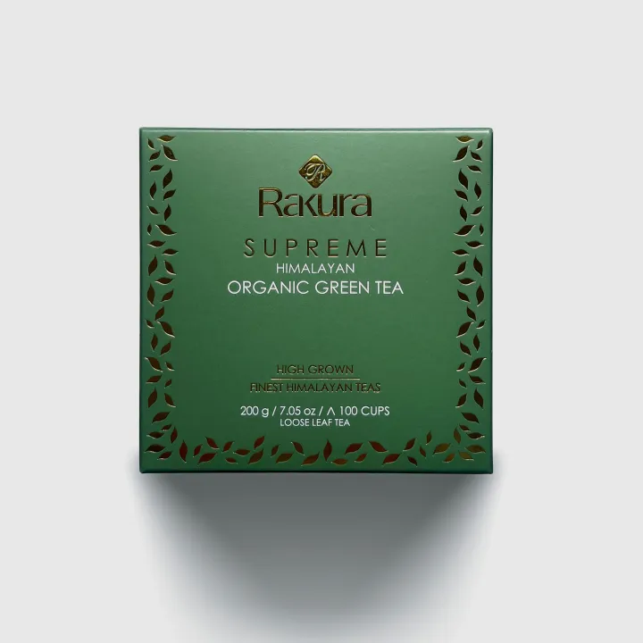Rakura Supreme Organic Green Tea 200g | Loose Leaf Tea | High Grown ...