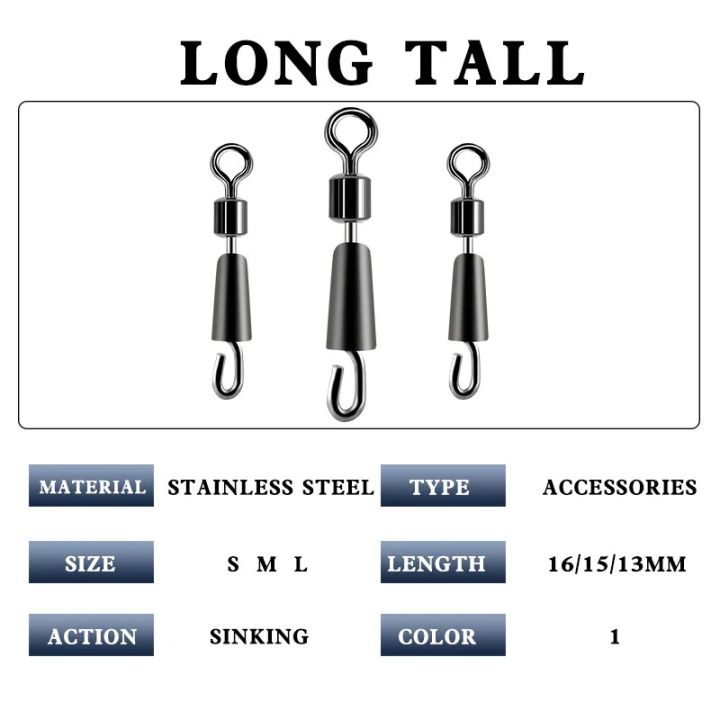 30/50PCS%20Bearing%20Swivels%20Ball%20Bearing%20Swivel%20Solid%20Rings%20Fishing%20Connector%20Ocean%20Boat%20Quick%20Fast%20Link%20Connector%20-%20Image%205
