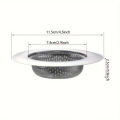 2Pcs/3Pcs Kitchen Sink Filter Net Dishwashing Basin Drain Basket Sink Sink Filter Basket. 