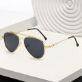 New Pilot Frame Sunglasses For Men's High-end Driving 2025 New Uv-proof Fashion Driving Sunglasses 2106. 