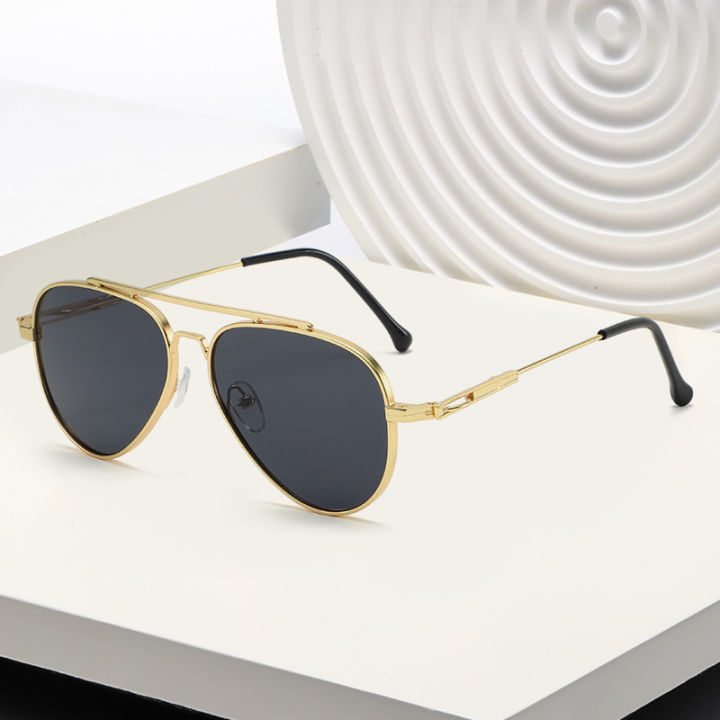 New Pilot Frame Sunglasses For Men's High-end Driving 2025 New Uv-proof Fashion Driving Sunglasses 2106