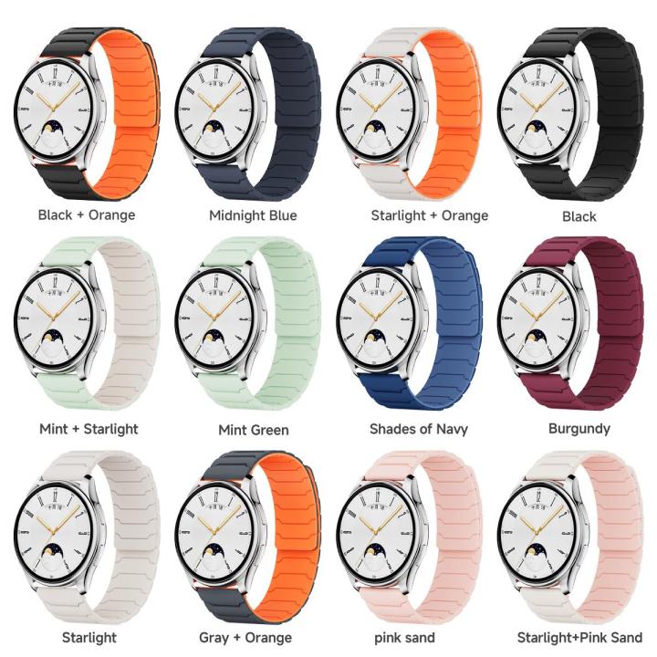 20mm%2022mm%20Silicone%20Magnetic%20Band%20for%20Huawei%20Watch%20GT6/5%20GT6/5Pro%20GT3%2046mm%20Sport%20Strap%20for%20Samsung%20Galaxy%20Watch%207%206%205%204%20Bracelet%20-%20Image%205