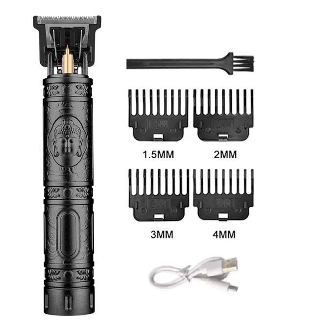 Mustache Cutter T9 Facial hair and moustache hair mini cutter Machine Professional Men ...