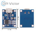 3.7V Lithium Battery Charger 5V 1A 2A Li-ion Lipo Battery Charging Protect Two-in-one Module Micro USB Type-C Protection Board. 