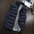 Men Vest Windproof Vest Men Jacket Sleeveless Vest Winter Jacket Casual Coat Men down Cotton Warm Thicken Waistcoat thick gilet. 