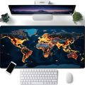 World Map Mouse Pad Large Gaming Mouse pad 900x400  desk mat Non-slip PC laptop Gamer desk accessories table pad carpet. 