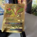 Flygon GX HP240 - Gold Foil Fan Art Pokemon Card - NM |. 