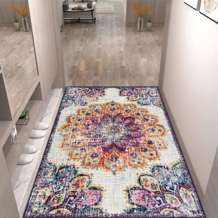 VIKAMA%20Crystal%20Velvet%20Floor%20Mat%20Light%20Luxury%20Retro%20Entry%20Door%20Floor%20Mat%20Carpet%20Door%20Mat%20Entry%20Door%20Foot%20Mat%20Entryway%20Carpet%20-%20Image%207