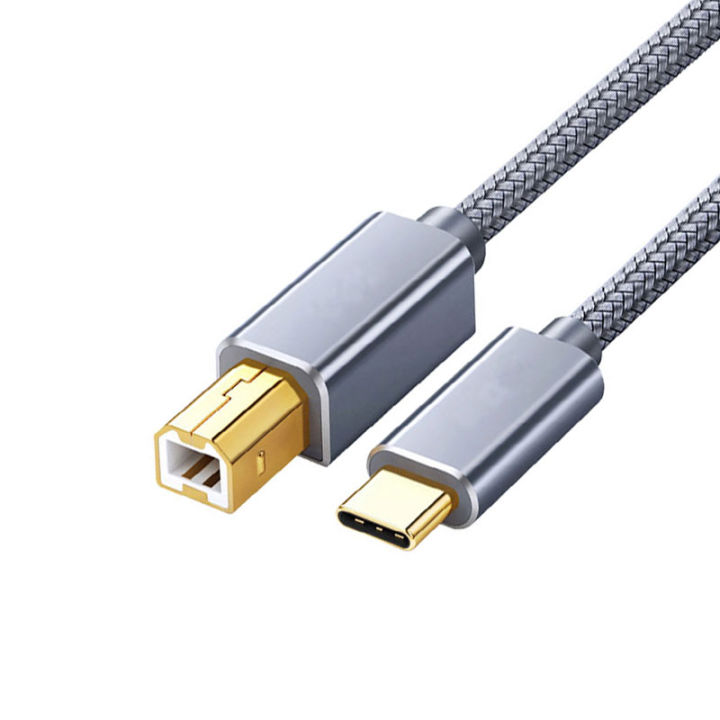 USB%20C%20to%20USB%20B%202.0%20Printer%20Cable%20Braided%20Printer%20Scanner%20for%20Epson%20HP%20Canon%20Brother%20MacBook%20Pro%20Samsung%20MIDI%20Controlle%20Cable%203M%20-%20Image%207
