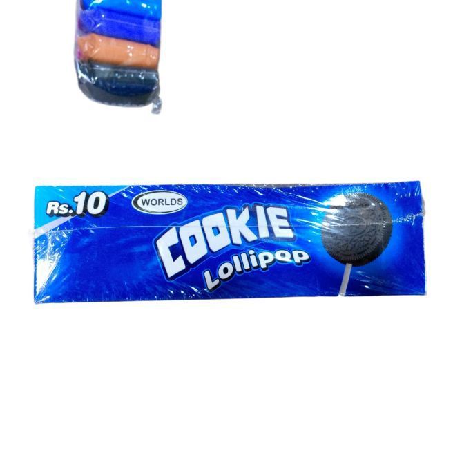 Original Worlds Cookie Pop Lollipop (Pack Of 24 Pieces) Lollipops Oreo Pop Child Special Lollipop 🍭