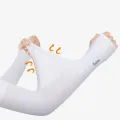 Summer Ice Silk Long Sleeves Anti-Sunburn Arm Cover Men Women Cuff New Cool Hand Sleeves Anti-UV Cycling Arm Sleeve Fingerless. 