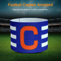 10-1PCS Football Captain Armband for Kid/Adults Adjustable Soccer Player Captain Group Armband Clear Icon Brazalete Capitan Band. 