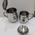 High quality Mug/Stainless steel Juice Mug/Milk/shake Mug Size(pack of 2(350ml+650ml)) With and without lid. 